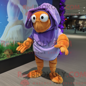 Disfraz de mascota cangrejo...