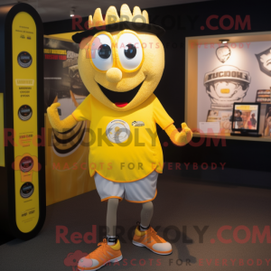 Yellow Guinness mascot...
