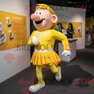 Yellow Guinness mascot...