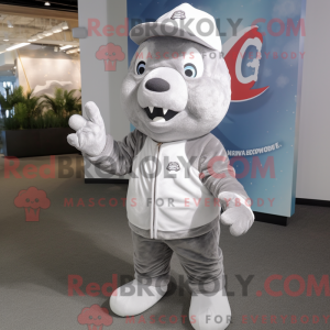 Disfraz de mascota Silver...