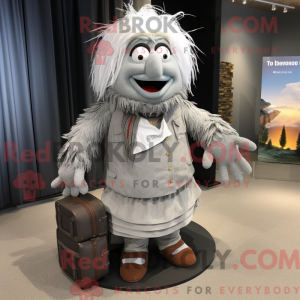 Gray Chief mascot costume...