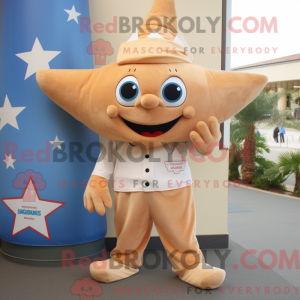 Beige zeester...