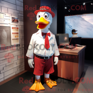 Red Muscovy Duck...