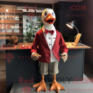 Maskotdraktfigur Red...