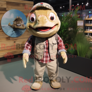 Costume mascotte de Piranha...