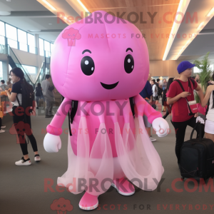 Pink vandmænd maskot...