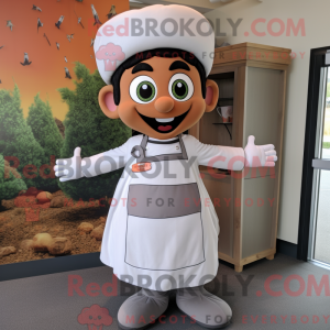 Grå Tikka Masala maskot...