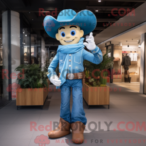 Disfraz de mascota Sky Blue...