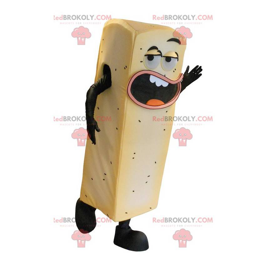 Mascote gigante de batata frita - Redbrokoly.com
