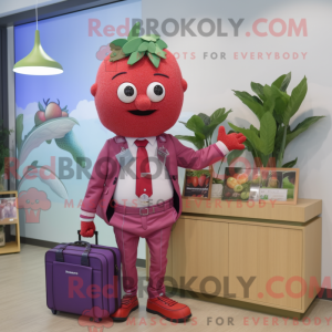 Postava maskota Magenta...