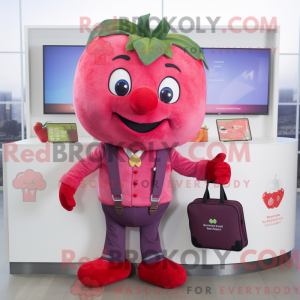 Máscara de morango Magenta...