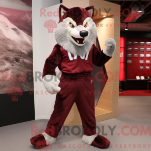 Disfraz de mascota Maroon...