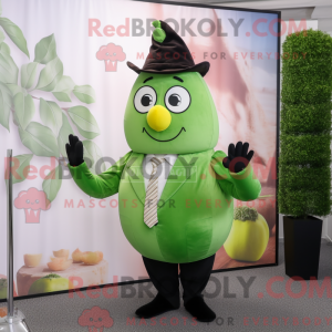 Costume mascotte de poire...