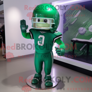 Green American Football...