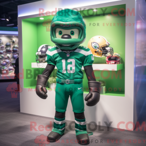 Green American Football...