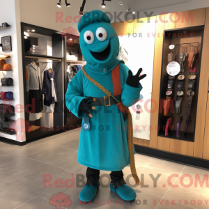 Disfraz de mascota lanzador...