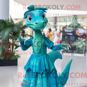 Disfraz de mascota Teal...
