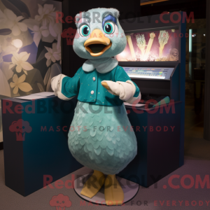 Postava maskota Teal...