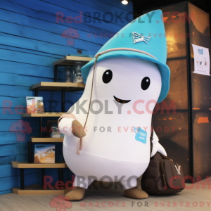 Creme Narwhal maskot...