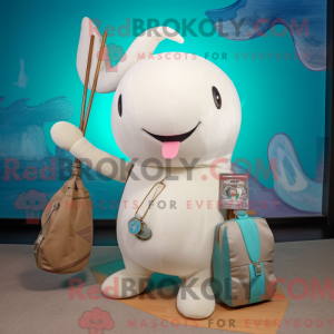 Disfraz de mascota Narwhal...