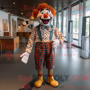 Rust Clown Maskottchen...