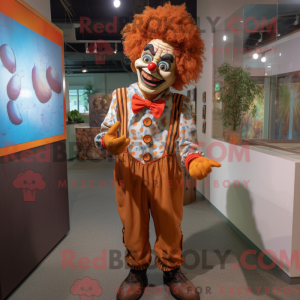 Postava maskota Rust Clown...