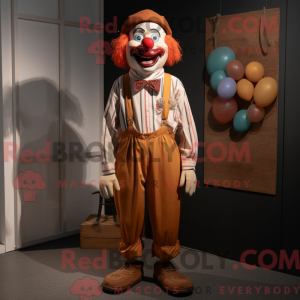 Rust Clown mascottekostuum...