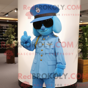 Sky Blue American Soldier...