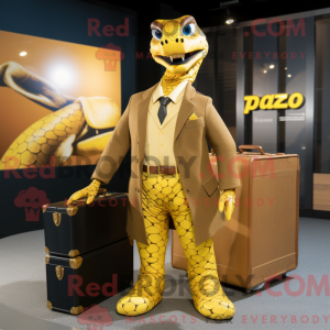 Disfraz de mascota Anaconda...