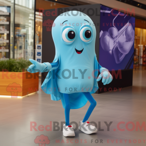 Disfraz de mascota Sky Blue...