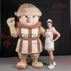 Beige Romeinse soldaat...