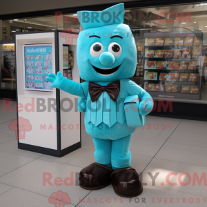 Turkis Chocolate Bar maskot...