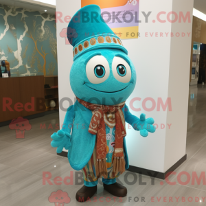 Costume mascotte de Bonbon...