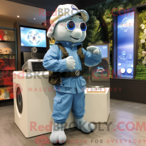 Personnage mascotte d...