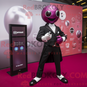 Disfraz de mascota Magenta...