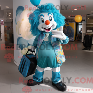 Disfraz de mascota Cyan...