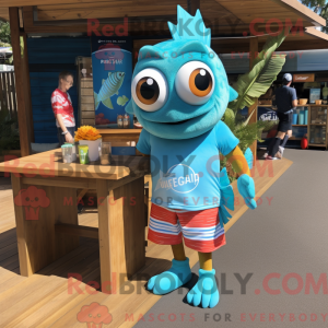 Turquoise Fish And Chips...