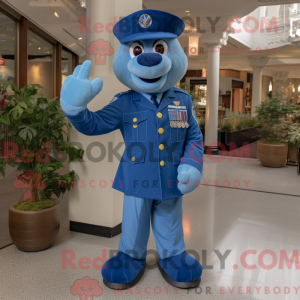 Blaues Air Force Soldat...