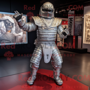 Silver Samurai mascot...