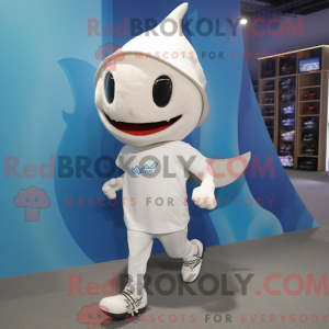 Mascotte d espadon blanc...