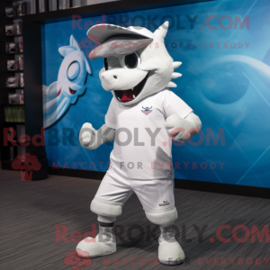 Mascotte d espadon blanc...