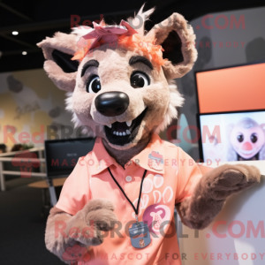 Postava maskota Peach Hyena...