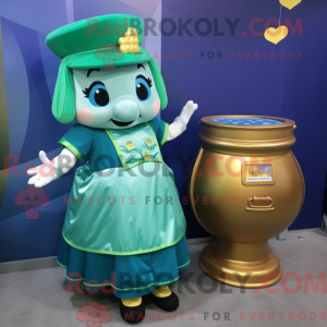 Teal Pot Of Gold...