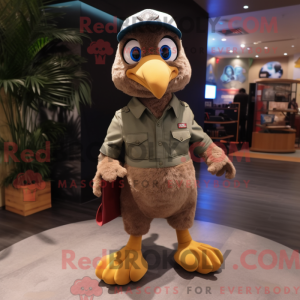 Falcon maskot drakt...