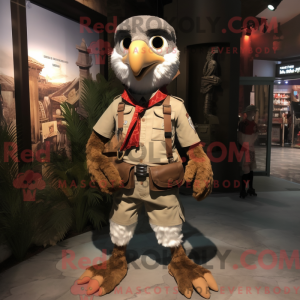 Falcon maskot drakt...