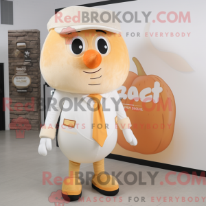 Costume mascotte d abricot...