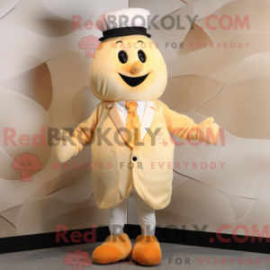 Costume mascotte d abricot...