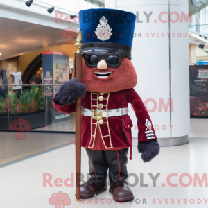 Maroon mascottekostuum van...