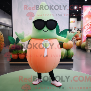 Melon mascot costume...