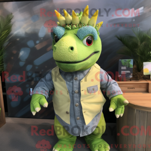 Lime Green Ankylosaurus...